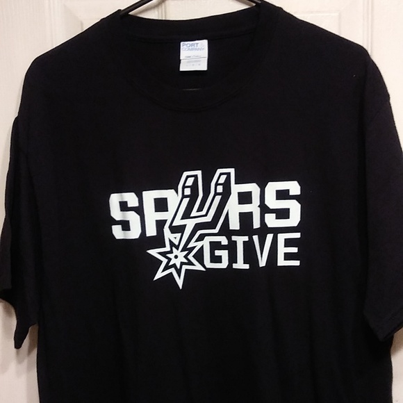 Spurs Give Shirt Size Large - Picture 1 of 2